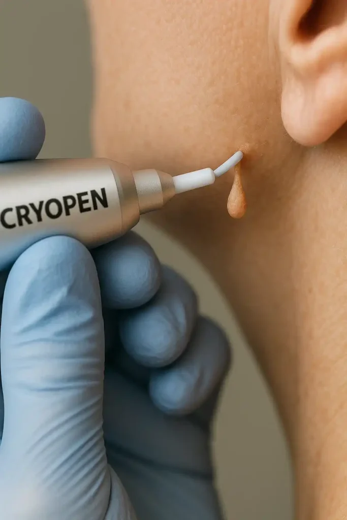 Cryopen for skin tags removal St Helens speak to our team today!