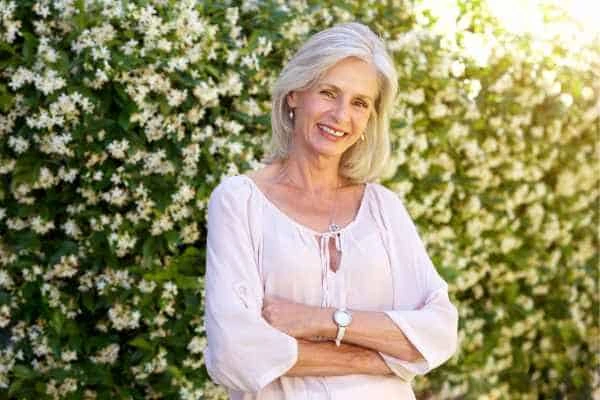 Older woman happy with urinary incontinence treatment St Helens
