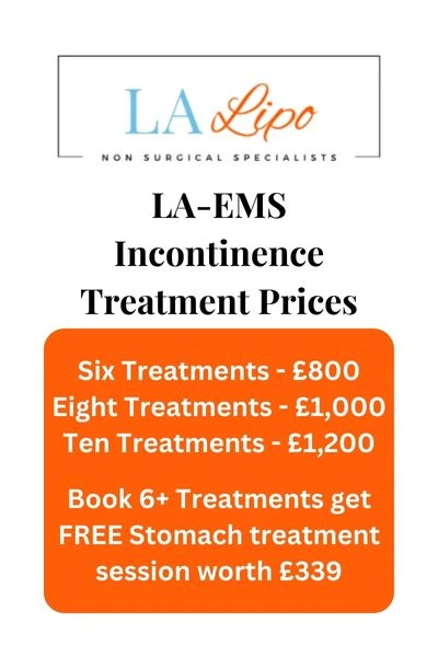LA-EMS Incontinence Treatment Prices St Helens