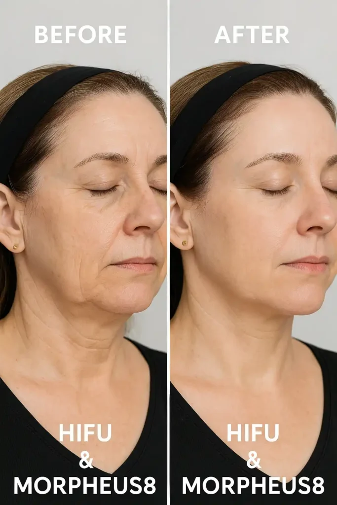 HIFU & Morpheus8 treatment results St Helens - book in today!