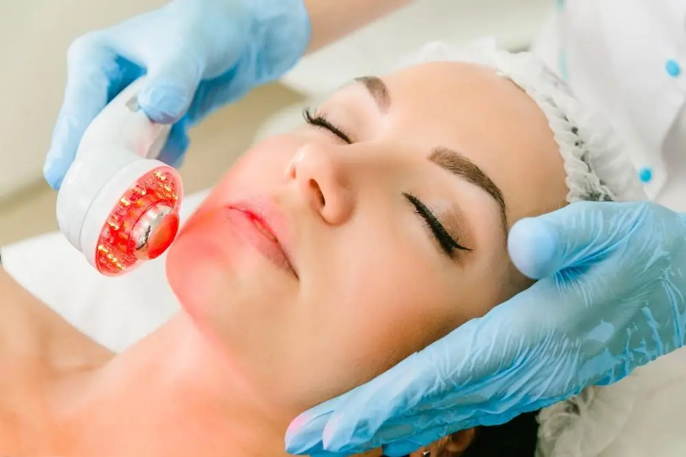 woman having non-surgical Morph8 treatment St Helens