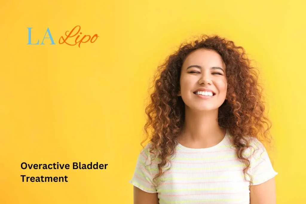 woman smiling about overactive bladder treatment St Helens solutions