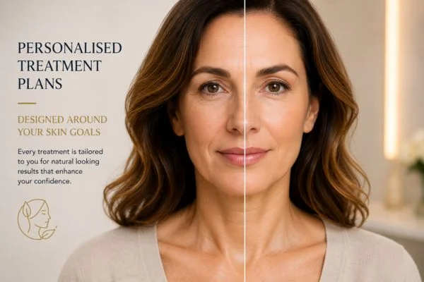 Before and after results of Collagen Lift Therapy St Helens