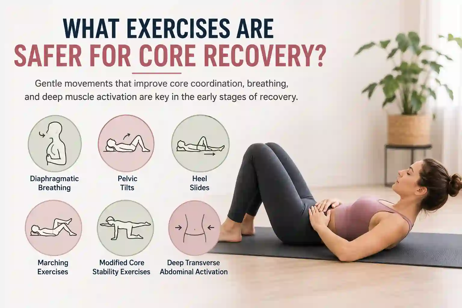 What Exercises Are Safer for Core Recovery St Helens